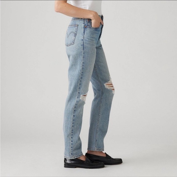 NWT Levi'so Women's High-Rise 501° Jeans - Plan to Stay 29 - Picture 2 of 4